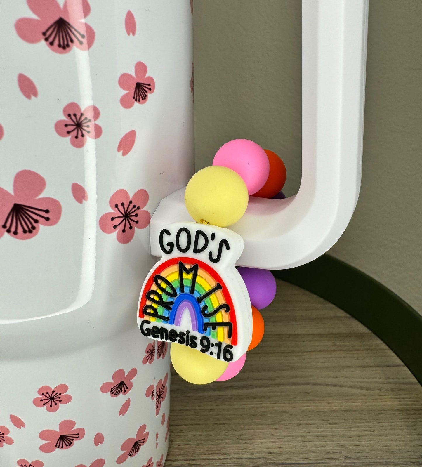 God's Promises Cup Charms